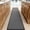 Black-17.3"x79" (Rectangular), variant on Kitchen Mat 1  Cushioned Non Slip Rugs For Floor Absorbent Runner Comfort Standing Mats Washable Office Home (brown 17.3"x30")