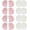 Cream & Bright Pink, variant on Assorted Chunky Yarn for Crocheting 8 Pack, Fluffy Jumbo Chenille Yarn, Soft Plush Yarn Bulky, Giant Thick Fuzzy Yarn for Hand or Arm Knitting (27 yds,8 oz Each Skein)