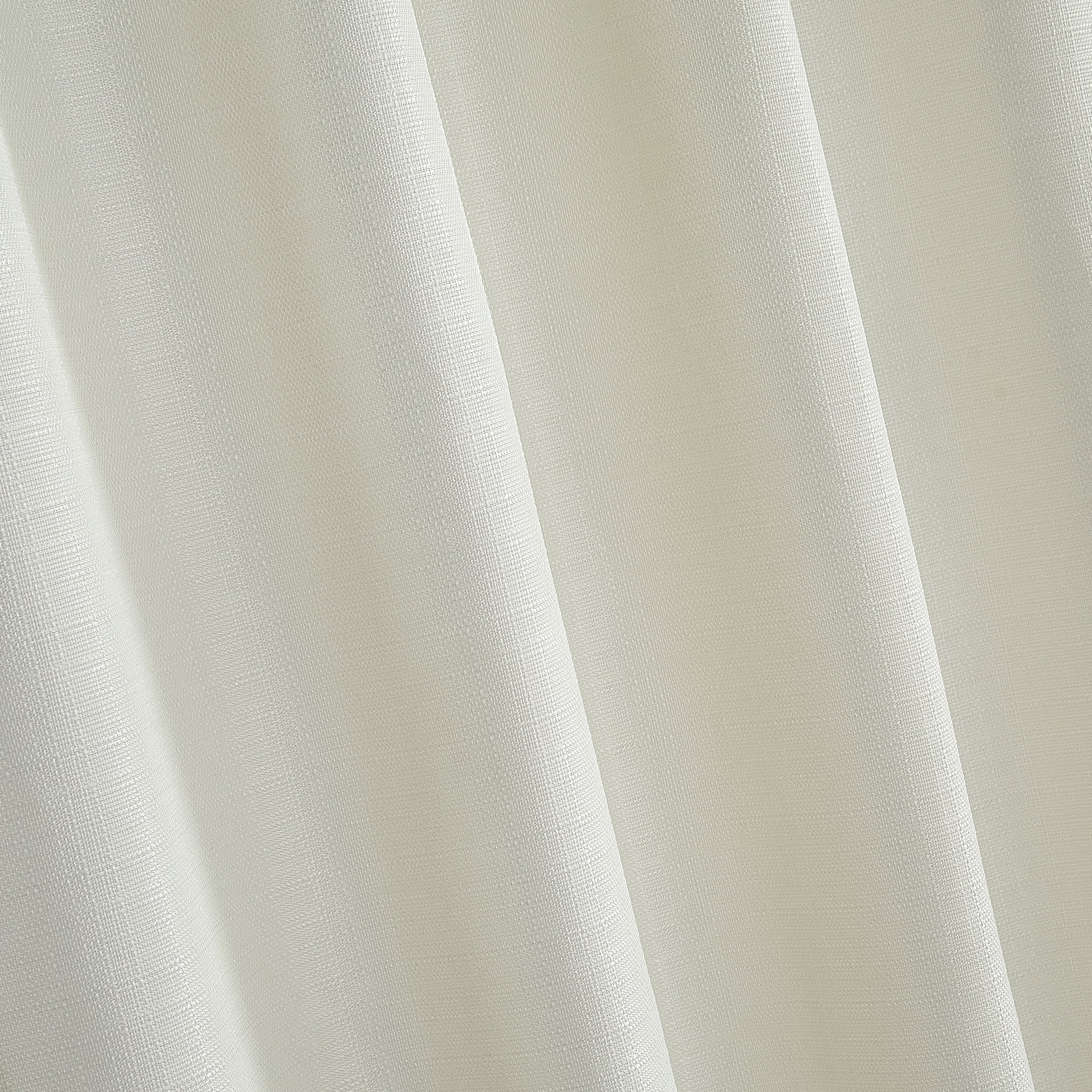 Mainstays Southport Textured Light Filtering Curtain Panel Pair, Set of 2, Ivory, 40"W x 63"L