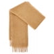 thumbnail image 5 of Bufanda de imitación de color caramelo para otoño e invierno, bufanda gruesa y cálida de color sólido con borlas para mujer, 5 of 6