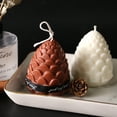thumbnail image 4 of Molde de silicona para vela de cono de pino 3D, juego de fabricación de jabón de resina de nuez de pino multicavidad, molde de hielo para pastel de Chocolate, regalo de decoración de Navidad, 4 of 4