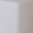 thumbnail image 3 of Benzara BM240425 Lamp with Cubical Plastic Body & LED, White - Small, 3 of 5