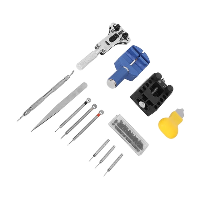 Portable Watch Repair Tool, Alloy Wide Application Watch Repair Tool Set Complete Professional For Home For Watch Shop