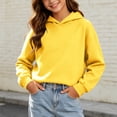 thumbnail image 5 of Diufon Girls Boys Hoodies Unisex Kids Long Sleeve Casual Hooded Sweatshirts Going Out Fall Winter Warm Pullover Tops, 5 of 10