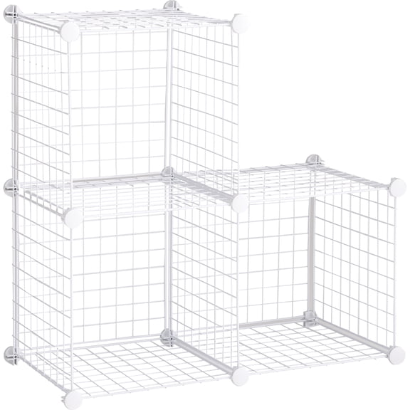 Rubbermaid Closet Rubbermaid 3-Cube Storage Stacker - Pack of 3
