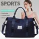thumbnail image 5 of Bolsa De Gimnasio Bolsa impermeable Oxford Duffle Bag de gran capacidad para mujer (azul marino), 5 of 5
