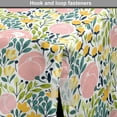 thumbnail image 4 of Botanical Dog Crate Cover, Pastel Meadow Blossoms Revival Rose Buds Leaves Aster Garden Art, Easy to Use Pet Kennel Cover Small Dogs Puppies Kittens, 7 Sizes, Blush Lime Green Mustard, by Ambesonne, 4 of 6