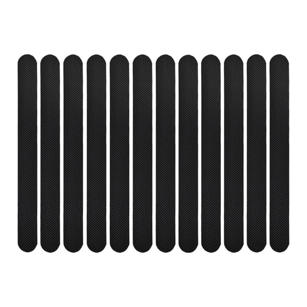 12 Pegatinas Antideslizantes Para Bañera Pegatinas Para Peldaños de Ducha Cómodas Tiras Antideslizantes Para Cocina Escaleras Suelos Entrada Negro Strade Fareast Limited