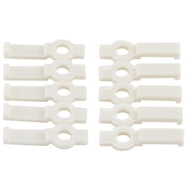 Gridwall Joining Clips Connectors for Grid Panels - Black Color - Box ...