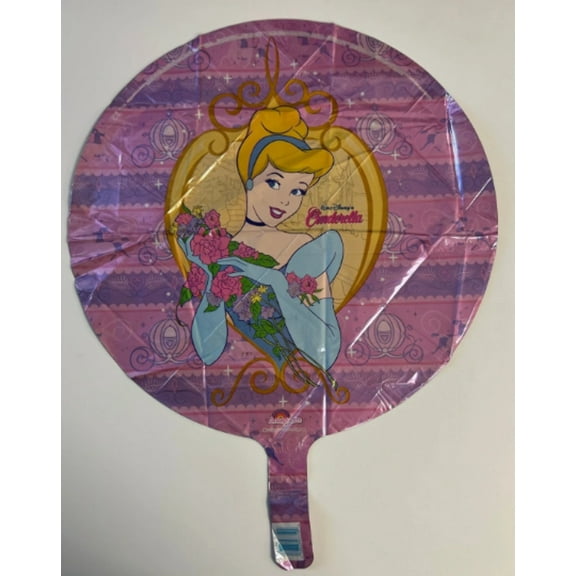 18 CINDERELLA FLOWERS and CARRIAGES Balloon  Party Supplies Decorations Foil Mylar Balloon