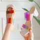 thumbnail image 5 of Amzcrzy Zapatos de mujer,Zapatos de mujer,Zapatillas de mujer, Sandalias de mujer de moda de verano con punta cuadrada y tacón grueso Sandalias Mujer Zapatillas De Casa, 5 of 6