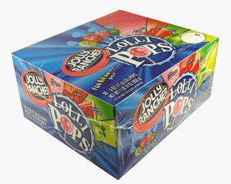 Jolly Rancher Lollipops in Assorted Flavors 50/BX (209-00051)