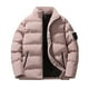 thumbnail image 3 of Ceisia Luxurious Warm Men's Loose Fit Stand-Collar Faux Fur Jacket Gift, 3 of 3