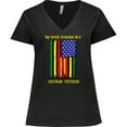 thumbnail image 3 of Inktastic My Great Grandpa is a Vietnam Veteran Women's Plus Size V-Neck T-Shirt, 3 of 5