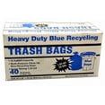thumbnail image 1 of Primrose Plastics-Com 227400 40 CT 33 gal Blue Recycle Bag, 1 of 1