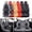Black&Gray, variant on For Chevrolet Spark Car Seat Cover 5 Seats, Deluxe PU Leather 5 Seats Auto Front Rear Cushion Protector Full Set for Cobalt, Cruze, HHR, Impala Beige