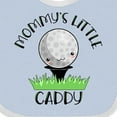 thumbnail image 4 of Inktastic Mommy's Little Caddy Cute Golf Ball Boys or Girls Baby Bib, 4 of 4