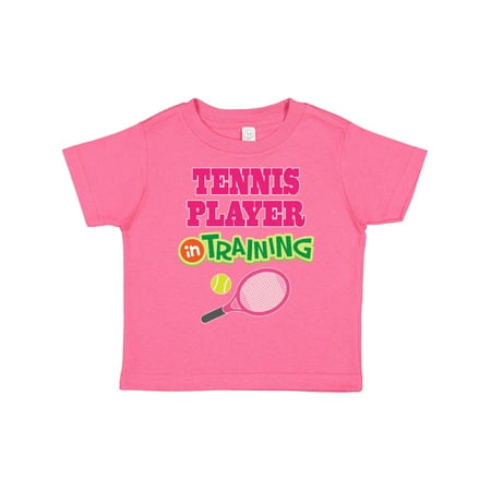 

Inktastic Future Tennis Player in Training Gift Toddler Toddler Girl T-Shirt