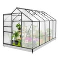 thumbnail image 3 of EAGLE PEAK 6 Ft. W x 10 Ft. D x 7 Ft. H Outdoor Walk-in Hobby Greenhouse, 3 of 10