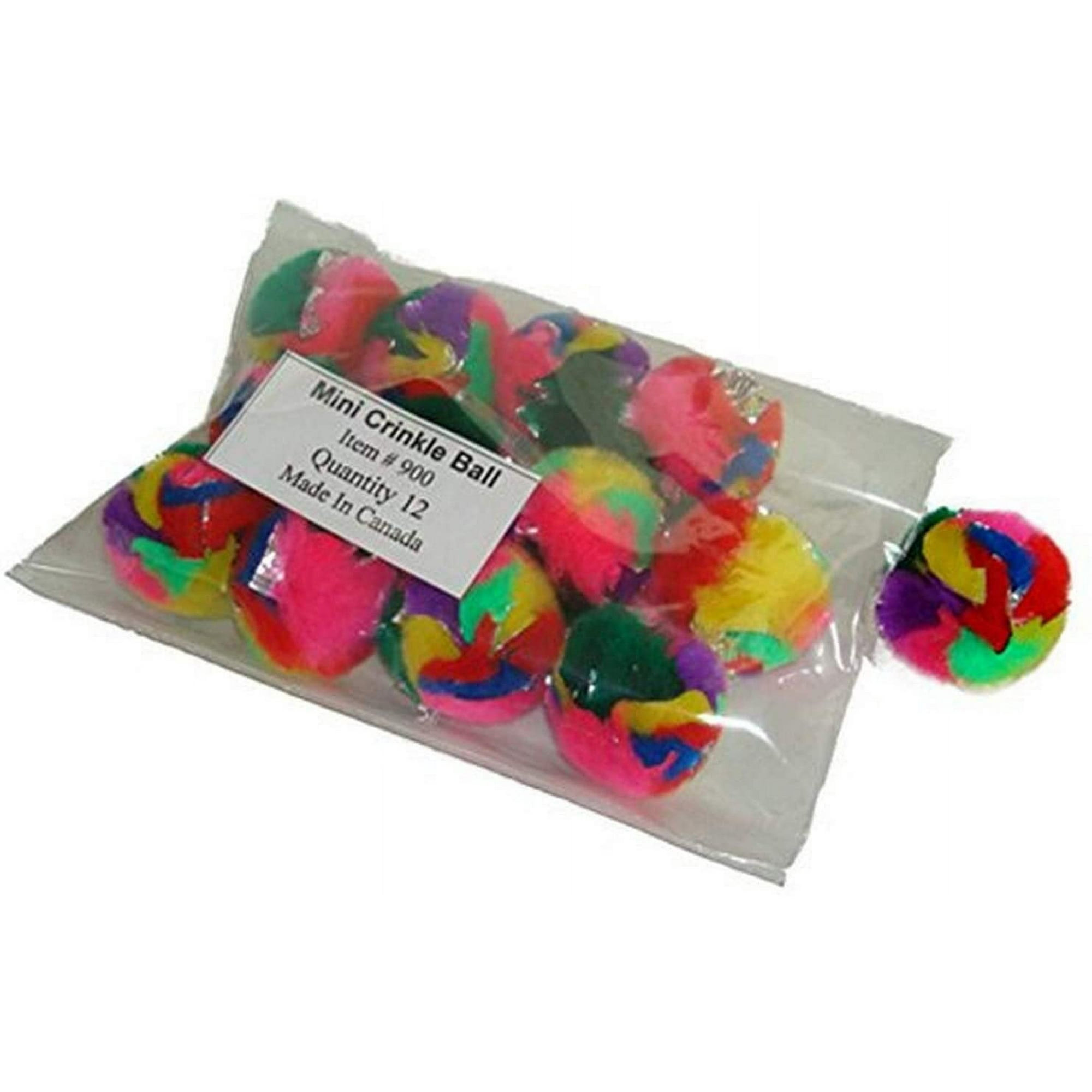 LAICAIW CanCor Innovations Mini Crinkle Ball cat Toy for Indoor - Main Image