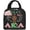 Black, variant on Alpha Kappa Alpha Insulated Lunch Bag for Women Portable Lunch Box Lunch Tote Cooler Bags for Work Travel Picnic (Pink)