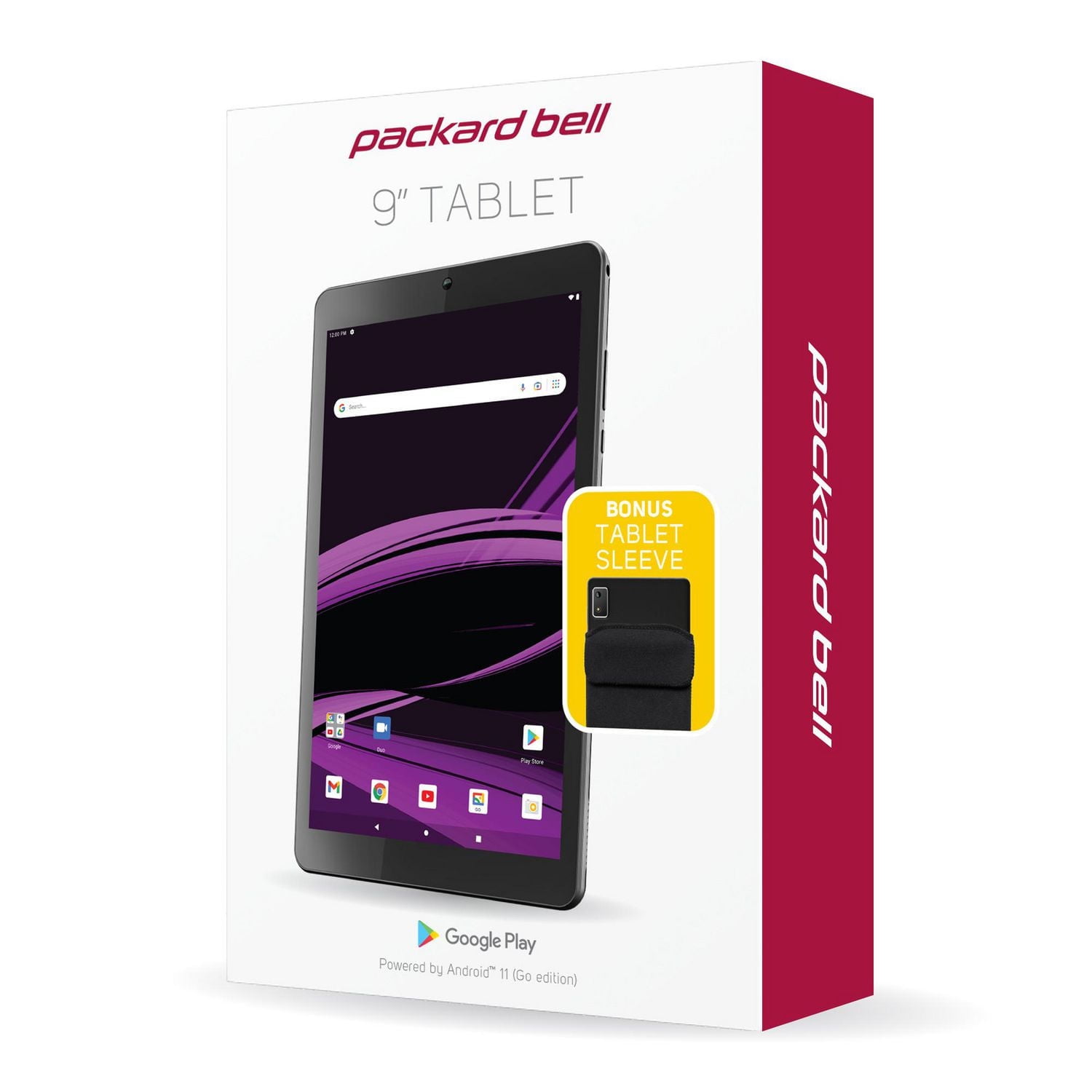 Tablette Packard Bell Android 9" Quad Core 2/32 Go