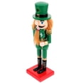 thumbnail image 6 of St. Patrick's Day Soldier Doll Nutcracker Figurine 25CM, 6 of 6