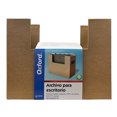thumbnail image 1 of Archivero De Cartón Para Escritorio Kraft Oxford Tamaño Carta, 1 of 4