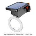 thumbnail image 2 of Luz trasera solar para bicicleta, impermeable, recargable por USB, luz LED para bicicleta (estilo redondo), 2 of 4