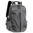 thumbnail image 4 of Graflsoa Outdoor Travel Laptop Backpack 3030 - Large Size, Grey, Durable Polyester Material, Lightweight Design for Trips, 4 of 6
