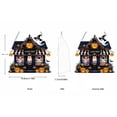 thumbnail image 5 of Halloween Diamond Art Kit – DIY Hanging Ornament with Rhinestones, Candy Shop & Witch House Design for Home Decor – Craft Gift for Adults A, 5 of 5