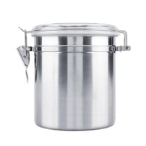 ETHKIA Coffee and Food Storage Canister - Patented Airtight Lid Preserve Food Freshness with Two Way, Stainless Steel Food Container Coffee Flour Sugar Tea Container