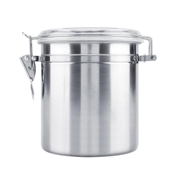 ETHKIA Coffee and Food Storage Canister - Patented Airtight Lid Preserve Food Freshness with Two Way, Stainless Steel Food Container Coffee Flour Sugar Tea Container