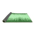 thumbnail image 2 of Ahgly Company Indoor Rectangle Solid Emerald Green Modern Area Rugs, 5' x 7', 2 of 4