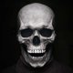 thumbnail image 4 of Skull mask with Movable Jaw Full Head Skull Mask Halloween Decoration Decoration Horror Helmet, 4 of 5