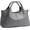 Gray, variant on Women's Genuine Leather Satchel Bag, Large Capacity Work Tote Handbag, Light Brown, 1pc
