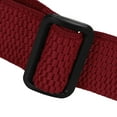 thumbnail image 4 of Buyless Fashion Heavy Duty Suspenders for Men - 48" Adjustable Straps 1 1/2" - X Back with Black Plastic Clips - 5147-Burgundy, 4 of 7