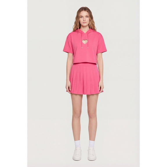 Women's High Waisted Pleated Tennis Skirt