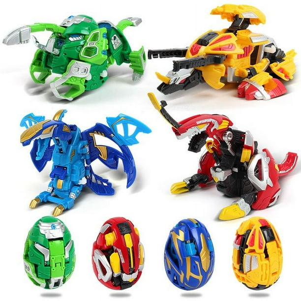 Hello Carbot-juguete de transformación automática para niños, huevo de dinosaurio, Robot tiranosaurio, Pterodáctilo, regalo para niños