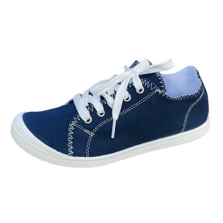 

XINSHIDE Casual Shoes Loafers Female Shoes Solid Shoes For Female Autumn Canvas Flat Soft Sneakers Vulcanize Female Casual Shoes Fashion Shoes