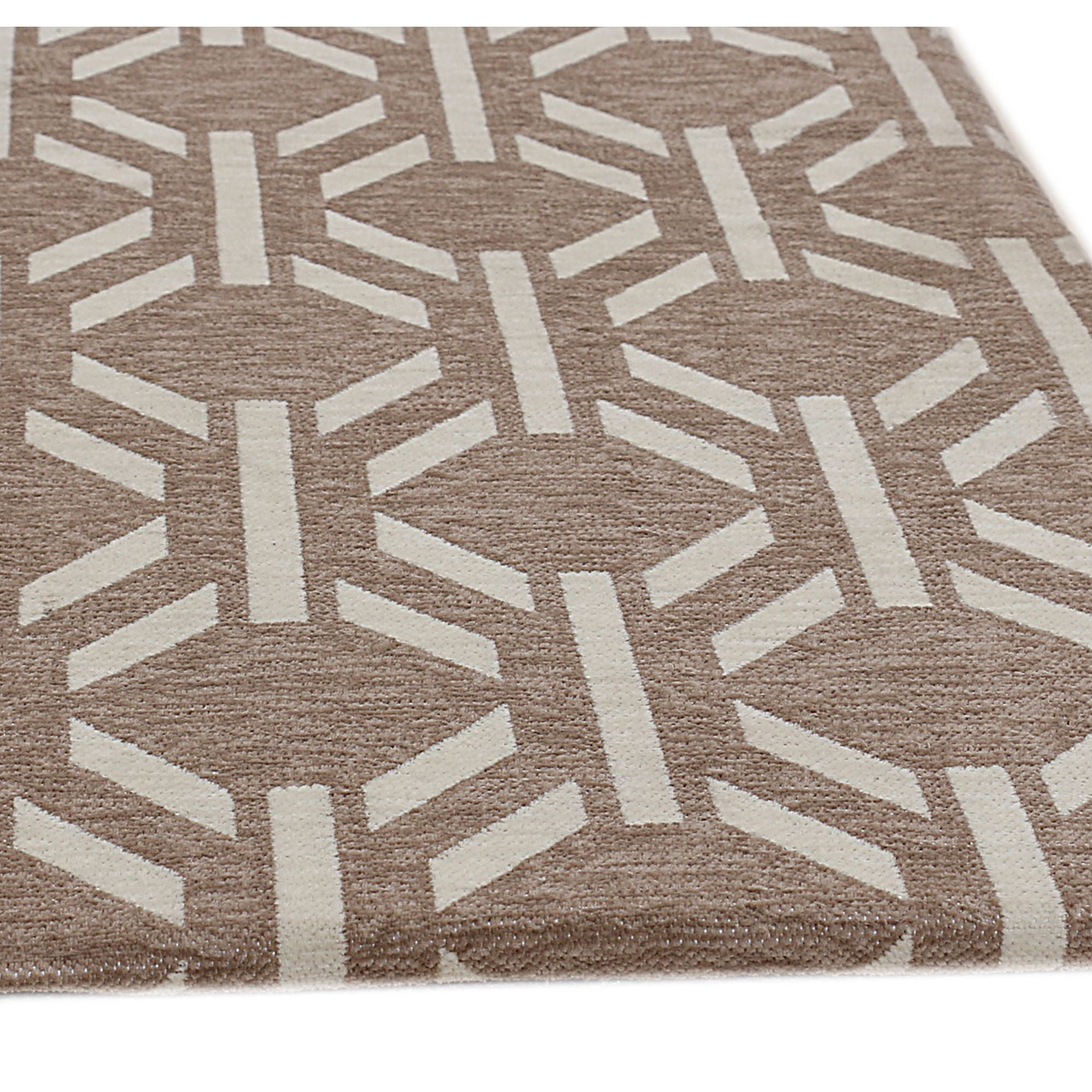 RugSmith Light Grey Maze Anti-Fatigue Kitchen Mat, 20" x 36"