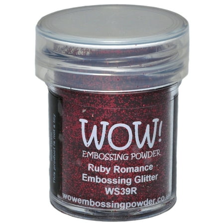 Tsukineko Embossing Powder - WOW! Embossing Powder 15ml-Ruby Romance