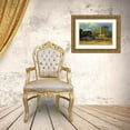 thumbnail image 3 of Sisley, Alfred 32x22 Gold Ornate Wood Framed with Double Matting Museum Art Print Titled - The Aquaduct At Marly, 3 of 4