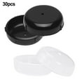 thumbnail image 3 of 30 Pack Wrought Iron Patio Furniture Feet lid round Plastic Outdoor, 3 of 7