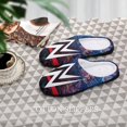 thumbnail image 6 of Mens Cozy Slippers WWE Warm Soft Plush Slipper Slip-on House Shoes for Home Indoor Outdoor, 6 of 7