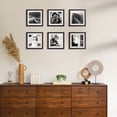 thumbnail image 6 of Sindcom 6 Pack 10x10 Picture Frames,Display Pictures 8x8 with Mat or 10 x 10 Without Mat,Gallery Wall Photo Frames, Black, 6 of 7