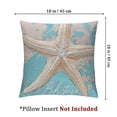 thumbnail image 4 of nygtbtfer Beach Throw Pillow Set of 2 Soft Beach Throw Pillowcases for Teal Blue Pillow Cases Cushion Covers Beige White Cushion Cases Room Decor White, 4 of 7