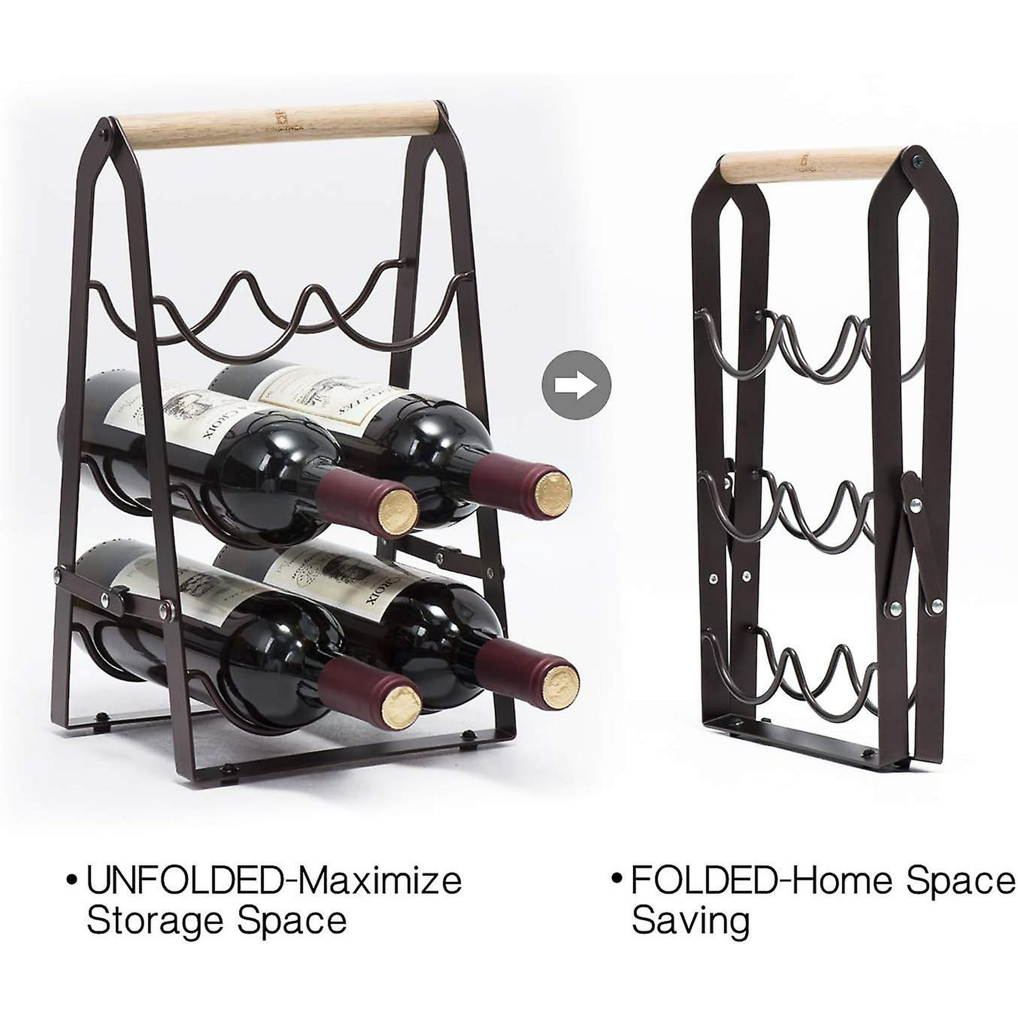 Narrow bottle rack sale