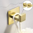 thumbnail image 1 of Gancho Autoadhesivo Cocina Pared Ganchos Adhesivos de material acero Inoxidable perfecl Gancho de pared para abrigos, 1 of 8