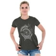 thumbnail image 3 of Hand Eye Crystal Ball Futuristic Spirit Womens Slim Fit Graphic Tee Brisco Brands S, 3 of 4